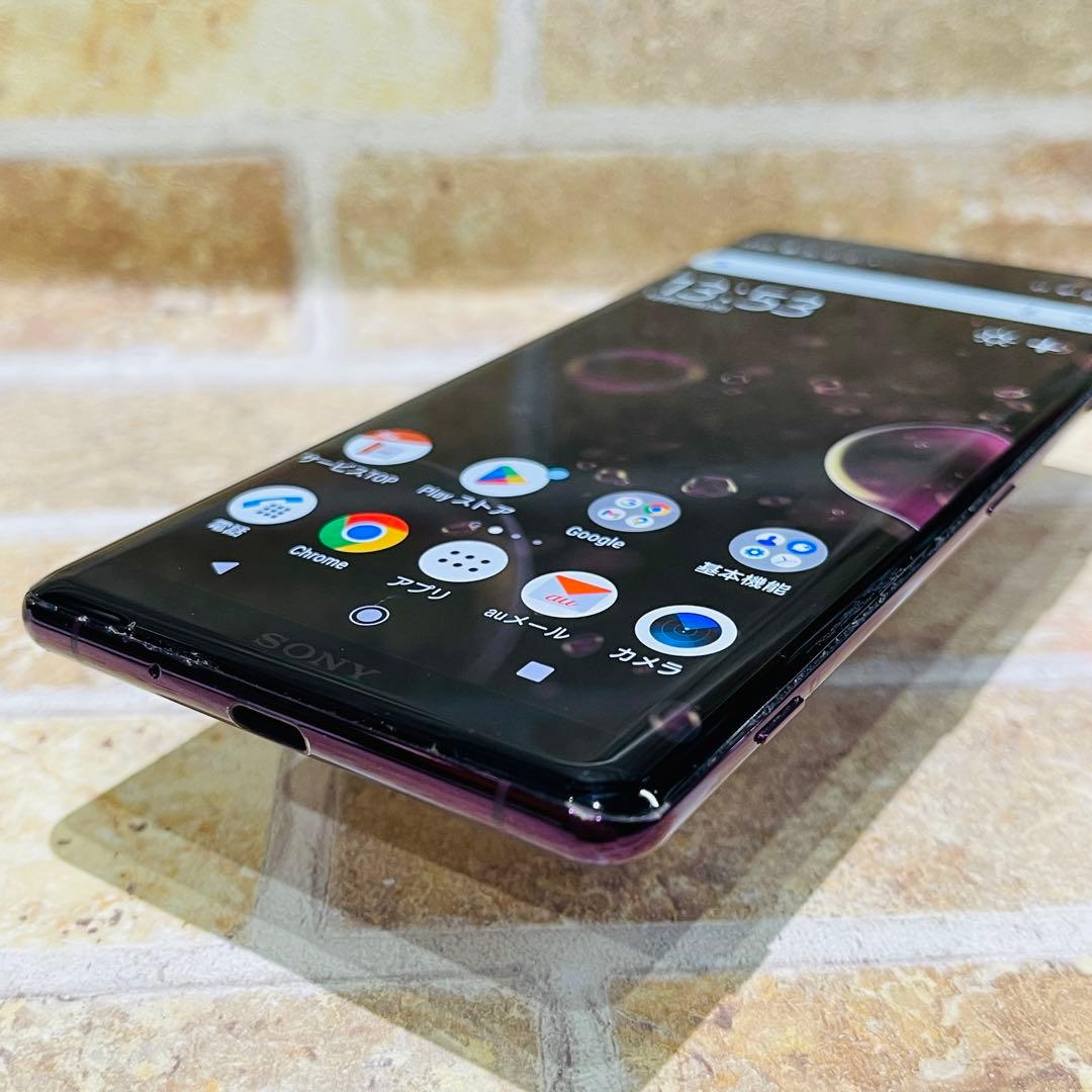SIMフリー Xperia XZ3 64GB ボルドーレッド 電池良好