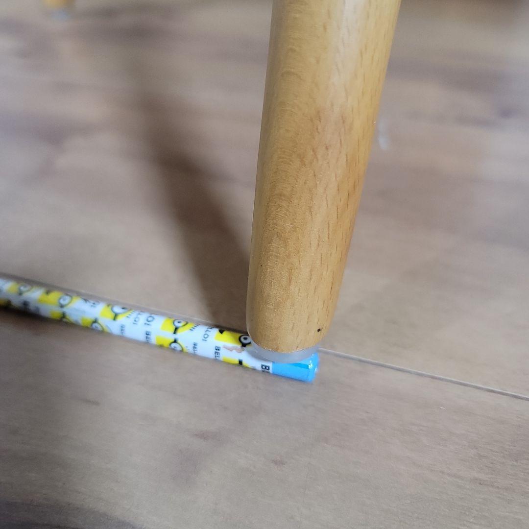 ホワイト円形テーブル パッチワーク　椅子　セットで！　宝塚市発