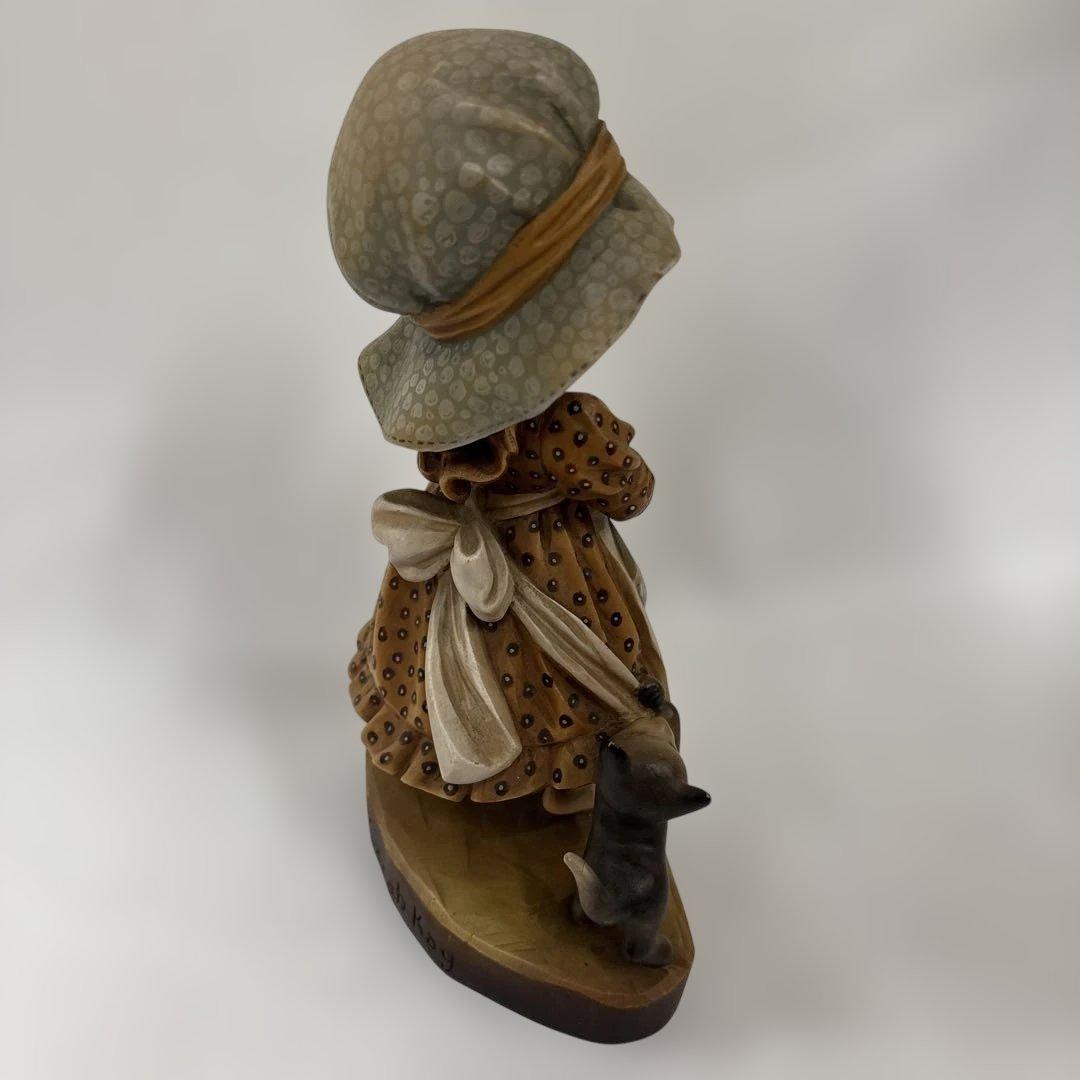 木製　置物　ANRI 4/400 Sarah Kay