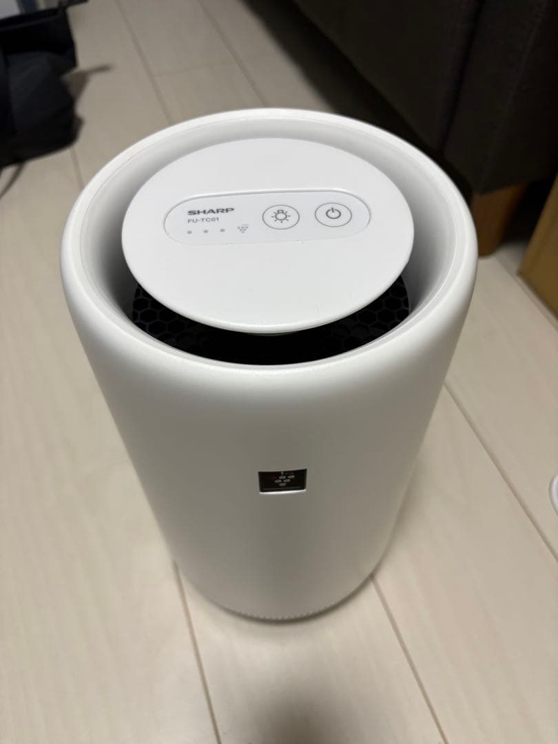 SHARP 空気清浄機 FU-TC01-W ホワイト
