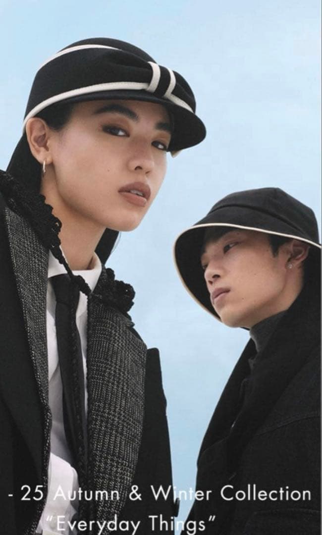 カシラ　CA4LA キャスケット　ブラック　新品未使用　　タグ付き