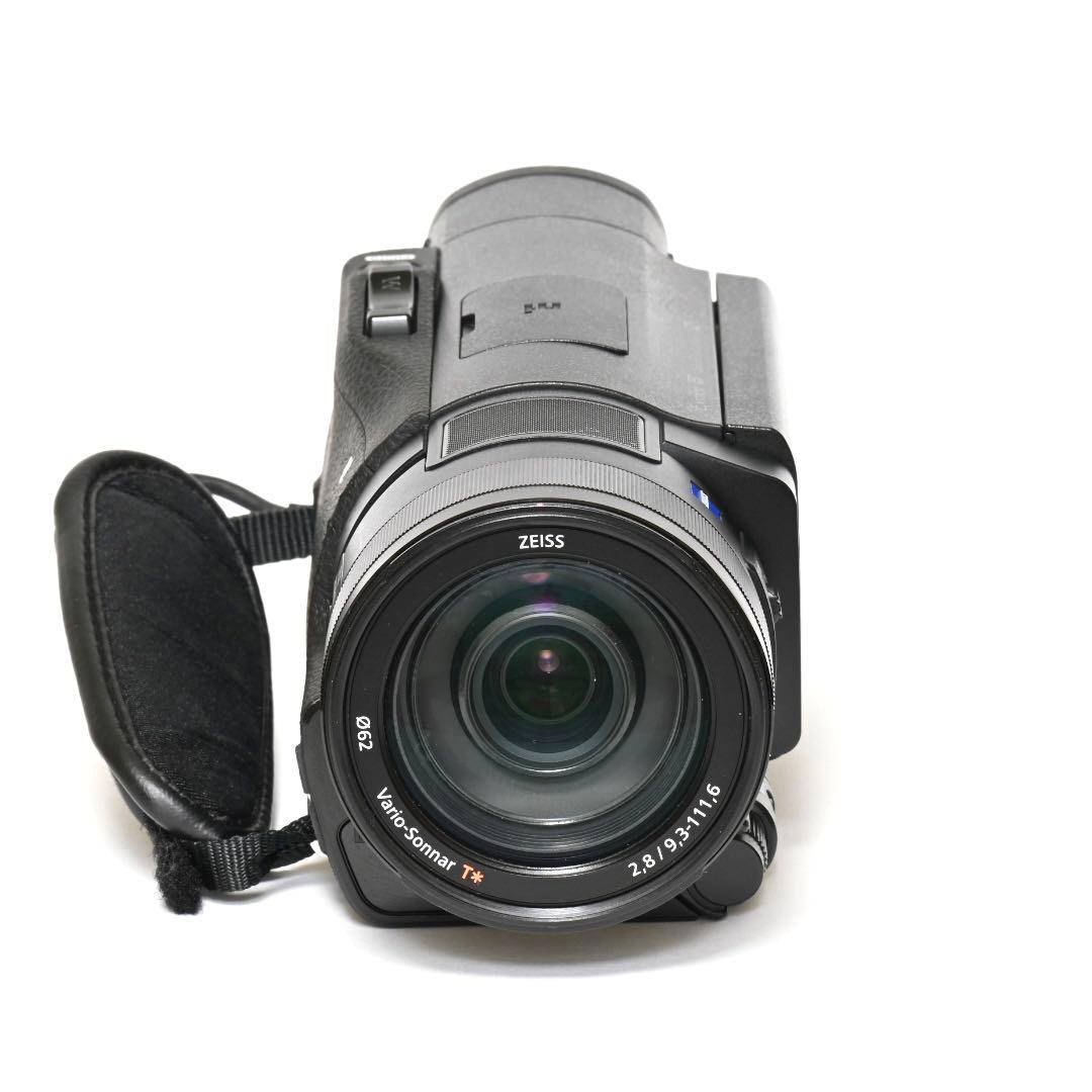 【SONY】FDR-AX100 4K ビデオカメラ ブラック