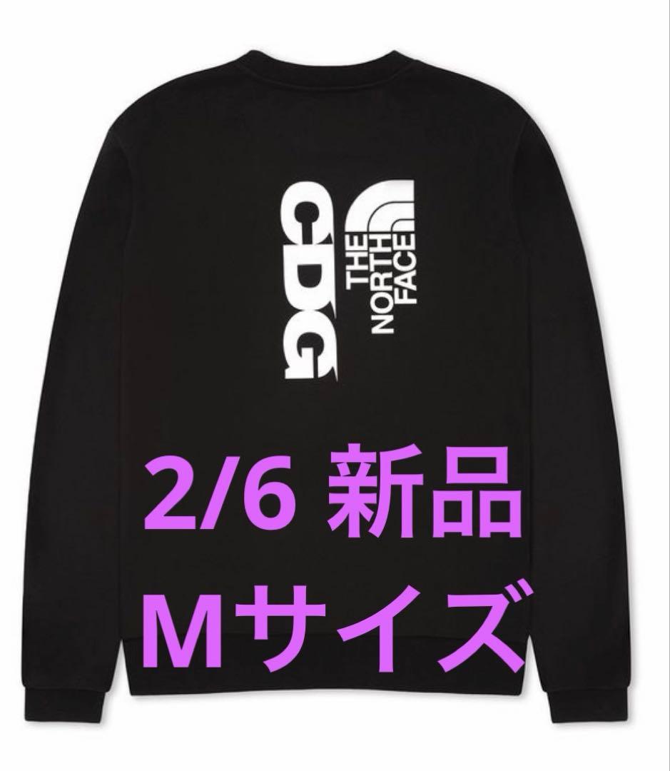 2/6発売 The North Face x CDG スウェット Mサイズ