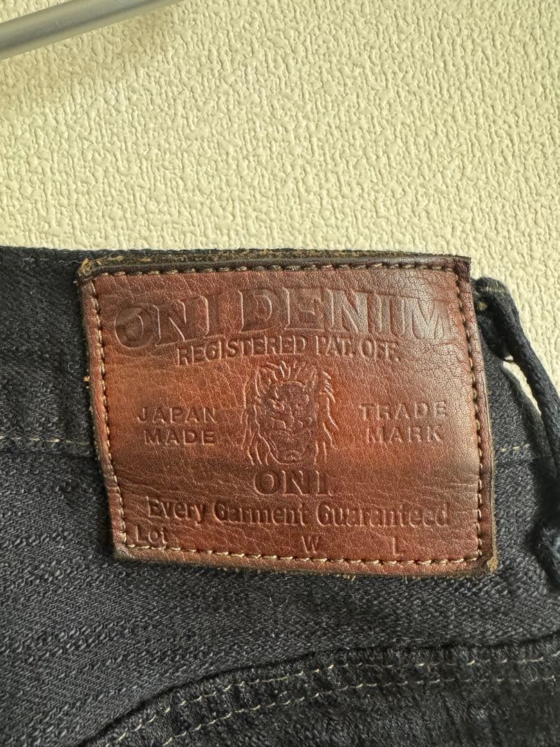 ONI DENIM Bumpy “Kuro” Black size 33