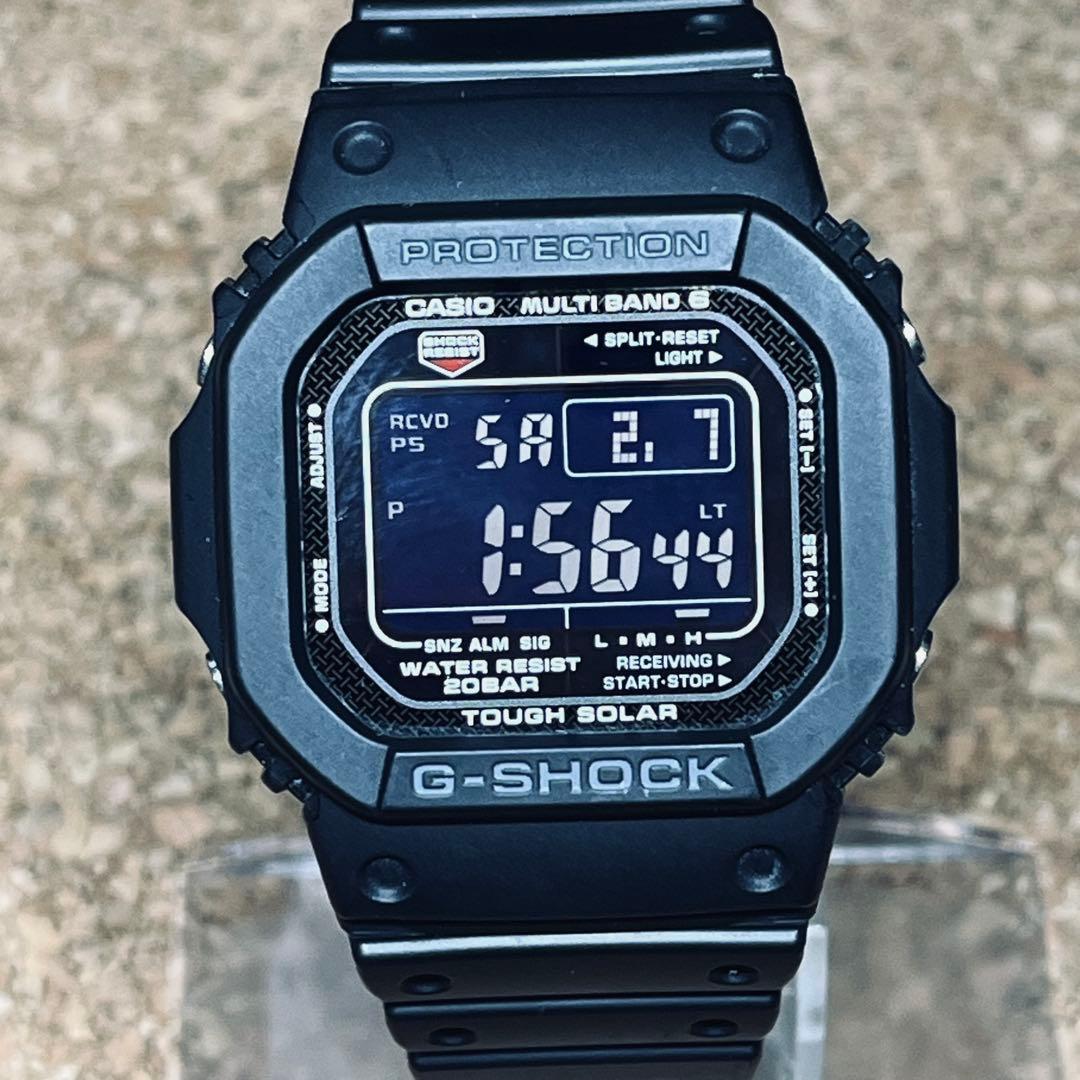 カシオG-SHOCK/GWーM5610Uー1BJF電波ソーラー