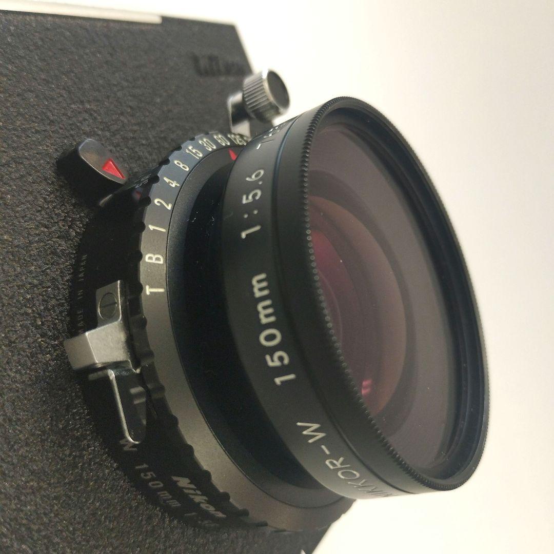 Nikon 蛇腹カメラ用レンズ　NIKKOR-W 150mm 1:56