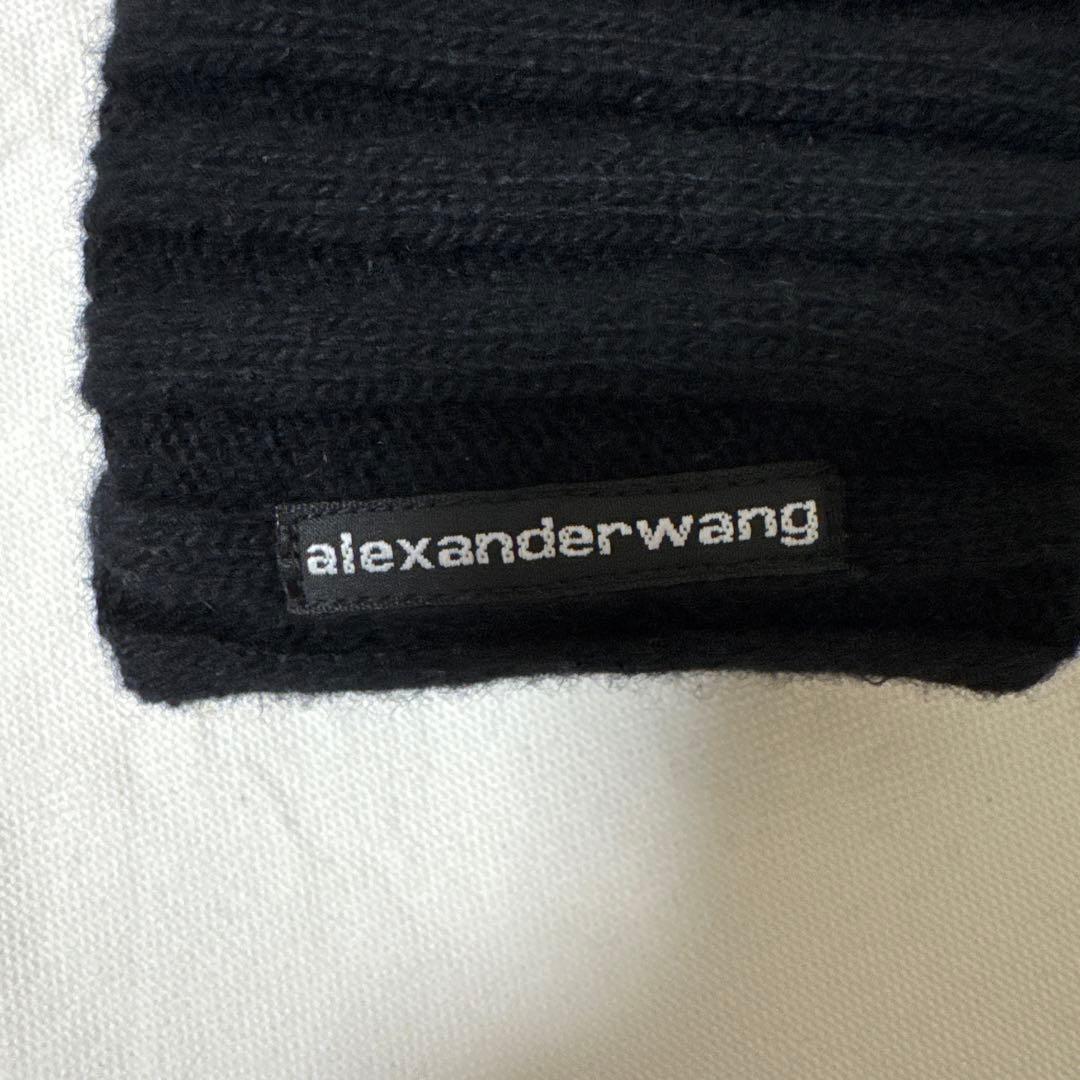 ALEXANDER WANG アレキサンダーワン ビーニー ニット帽 黒