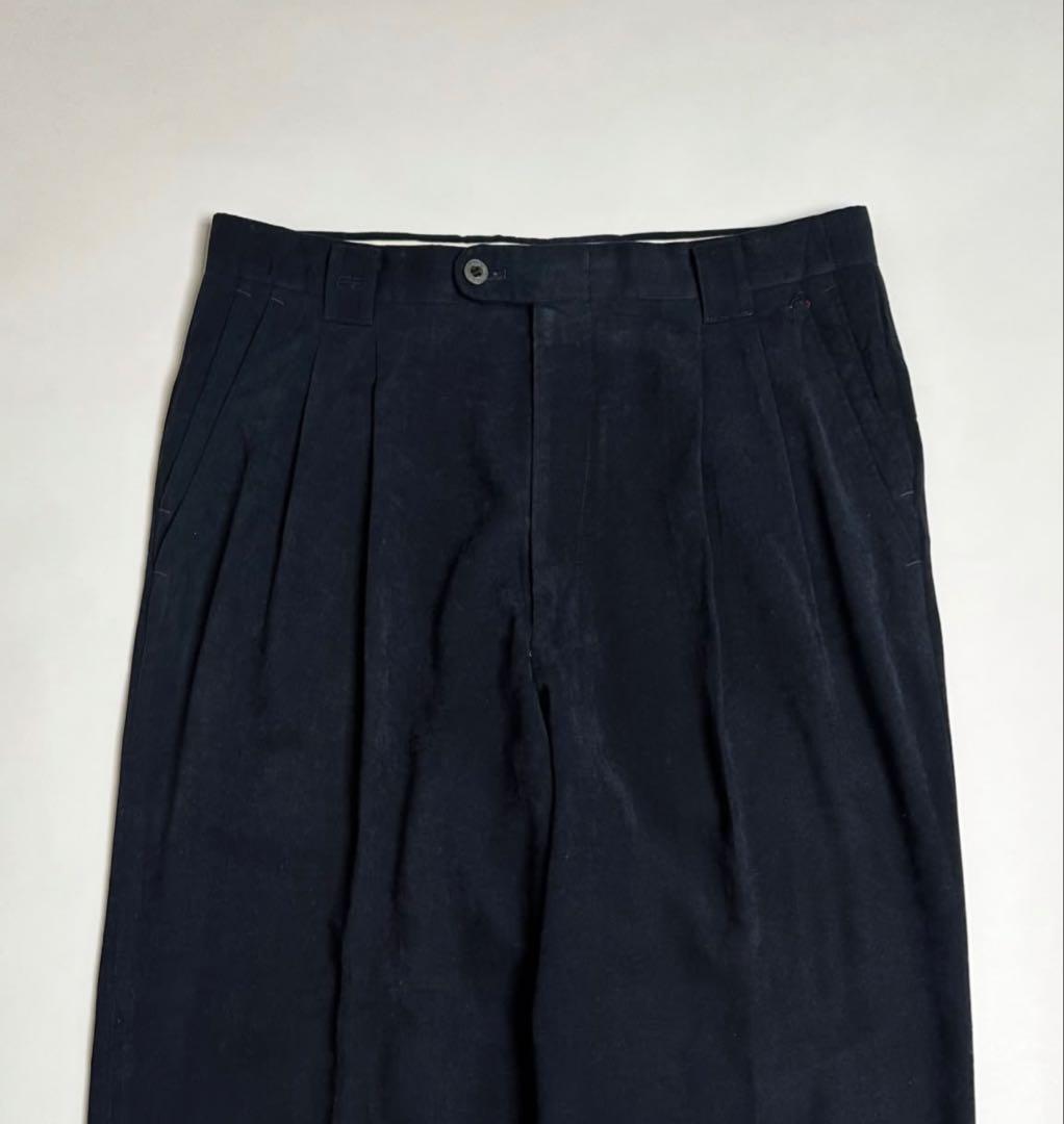 90’s BALENCIAGA ネイビー ヴィンテージスラックス