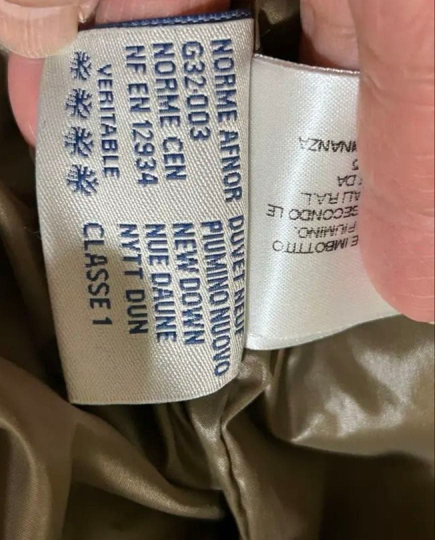 MONCLER オリーブグリーン ダウンジャケット 0サイズ