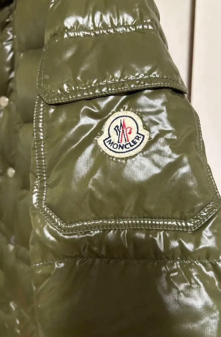 MONCLER オリーブグリーン ダウンジャケット 0サイズ