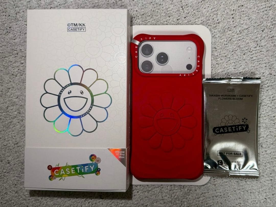【新品】CASETiFY x 村上隆 iPhone17proMaxケース