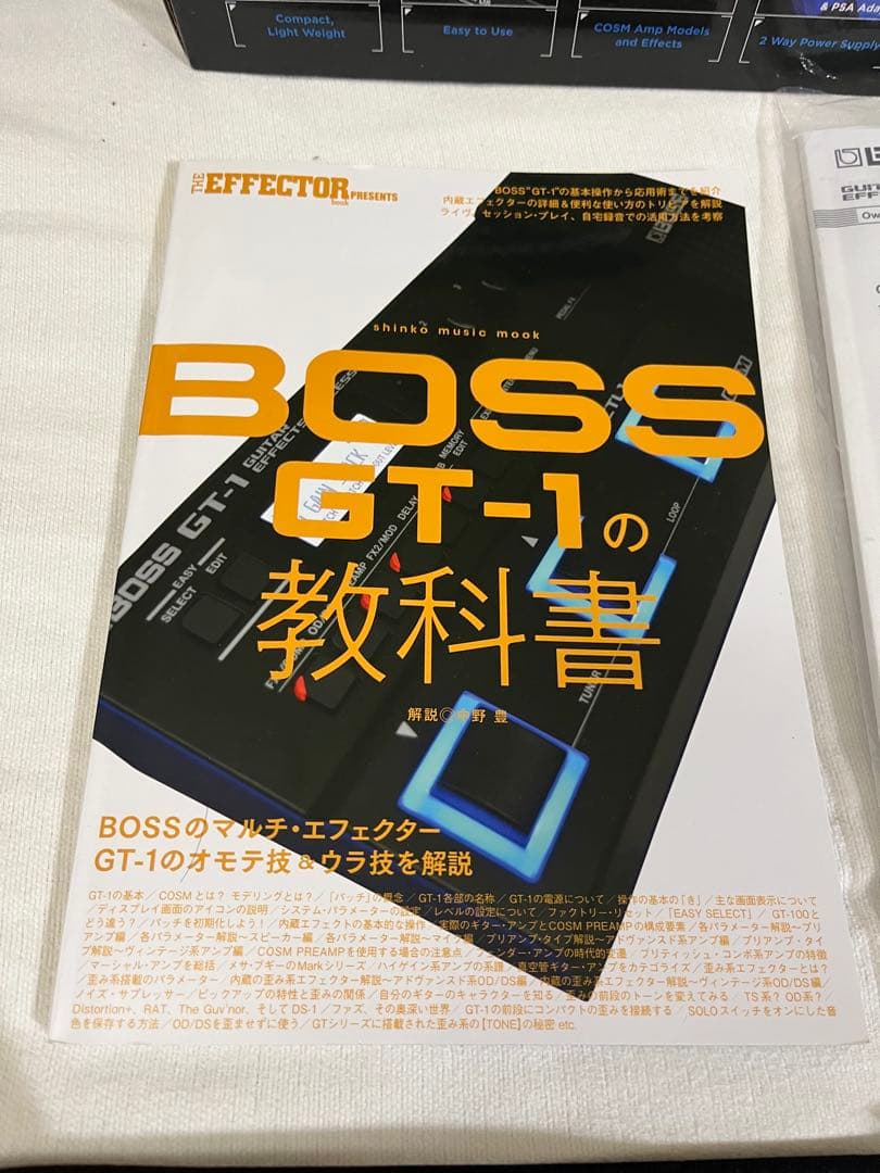 【美品】BOSS GT-1 PSA100S2 GT-1の教科書