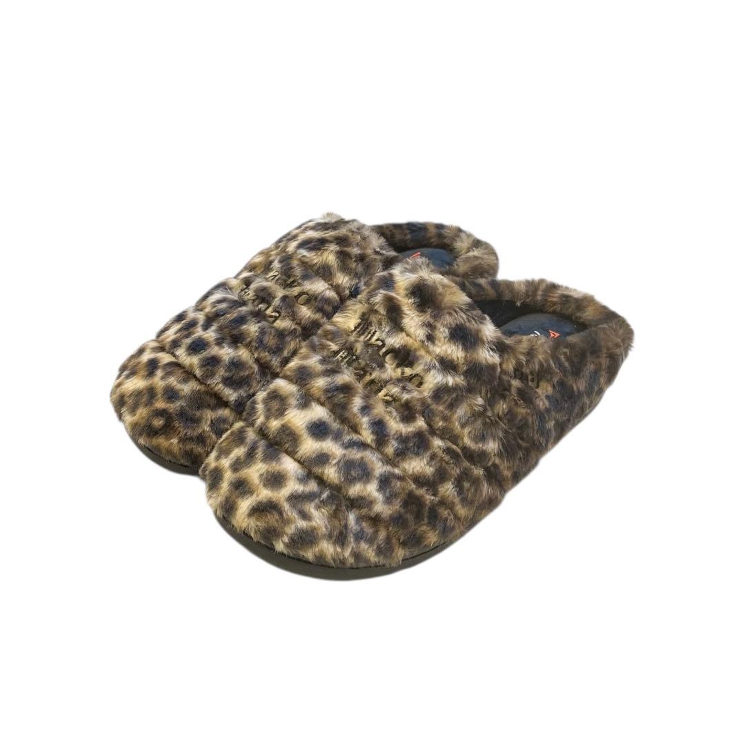 靴 WACKO MARIA LEOPARD FUR AORORA SANDALS
