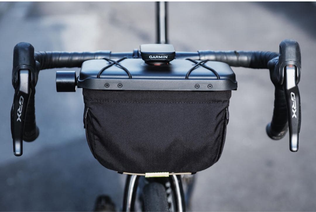 【中古美品】ルートワークス　ハンドルバーバッグ　ブラック