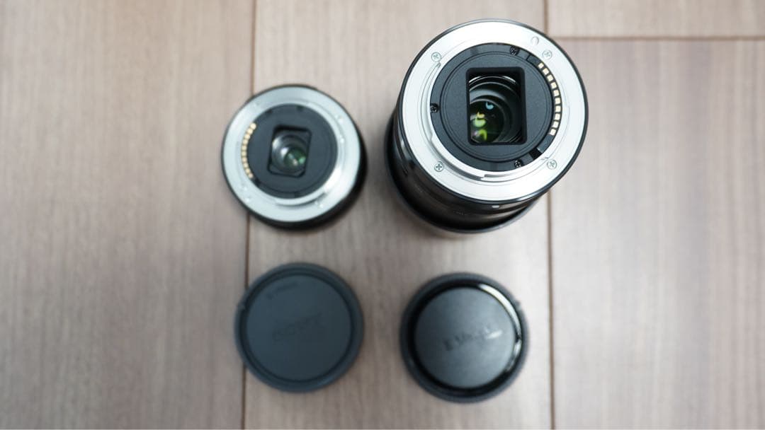 SONY 交換レンズ SELP1650 + SEL55210