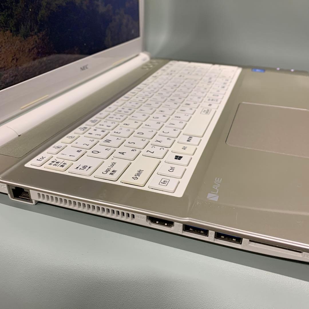 ノートパソコン DVD付き　爆速SSD搭載　 NEC Windows11