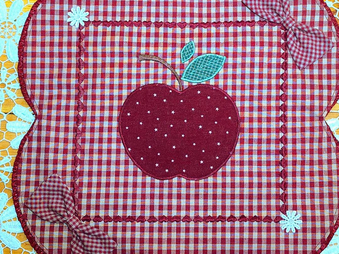 ⭐️アメリカンカントリー雑貨♥サンタさんからの贈り物★ෆまん丸りんごෆバスケット