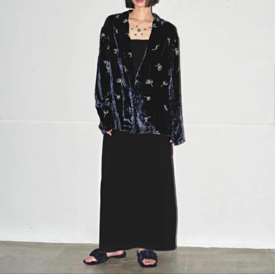 ジャケット・アウター TODAYFUL / Embroidery Velour Jacket 36