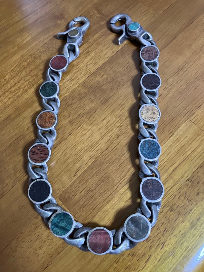 STANLEY GUESS スタンリーゲス マルチウッドウォレットチェーン