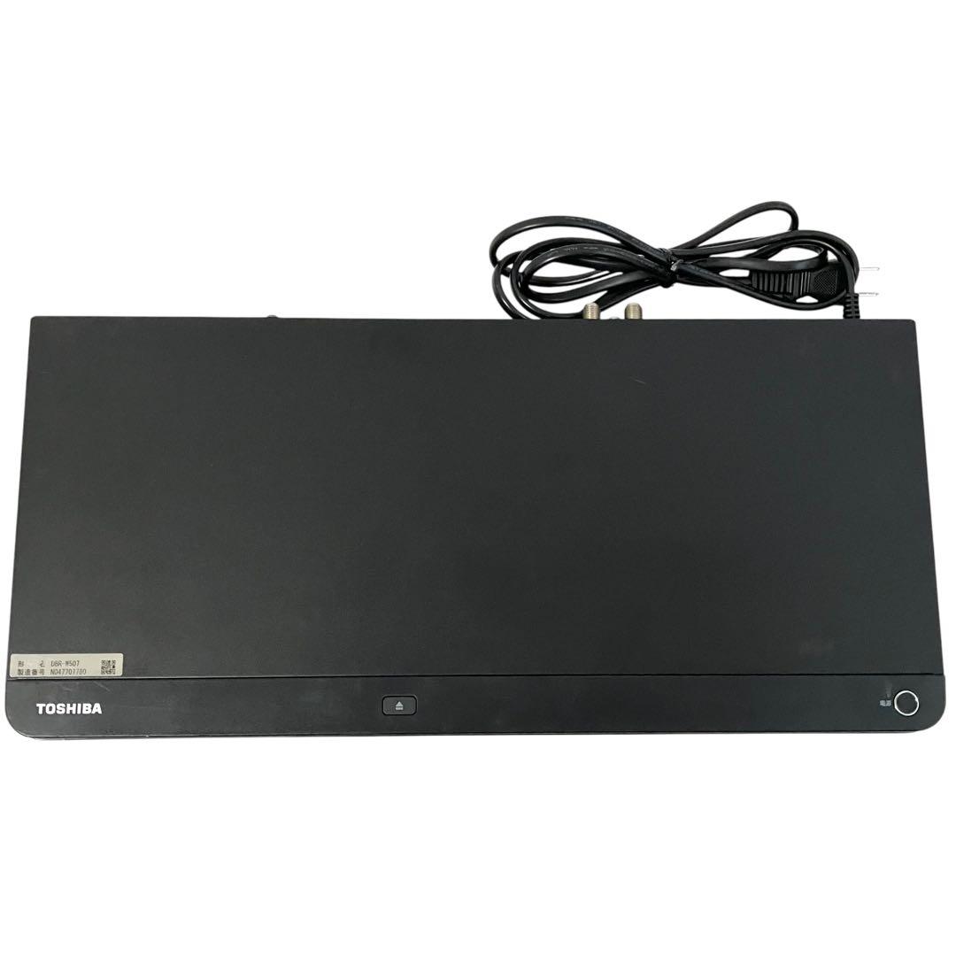 東芝 500GB ブルーレイレコーダー レグザ DBR-W507 ブラック