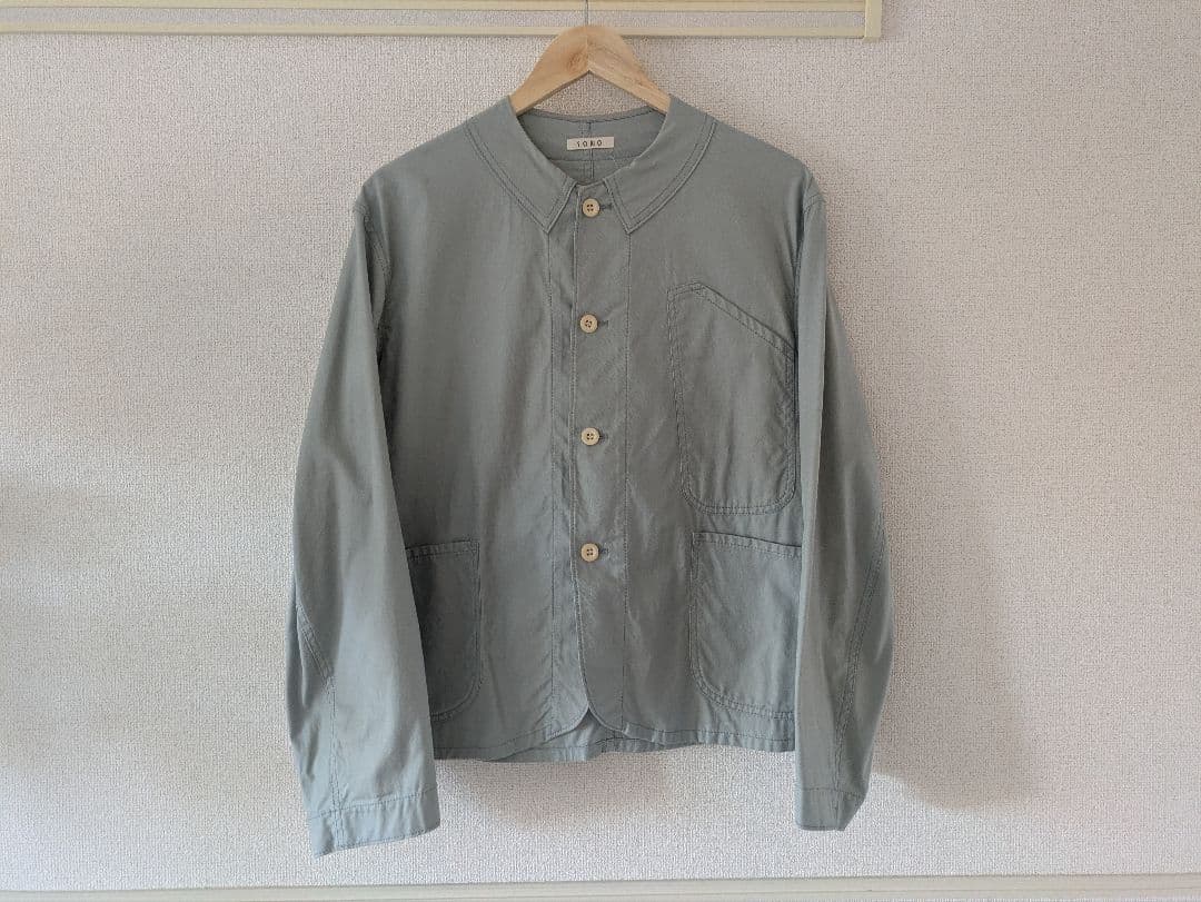 VON SONO 21ss オーガニックコットン カバーオール サックスブルー