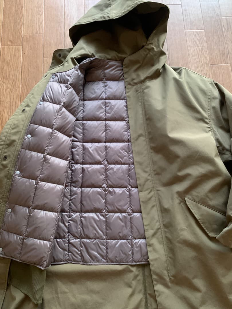 TAION タイオン ダウン モッズコート XL 3WAY 未使用 M65