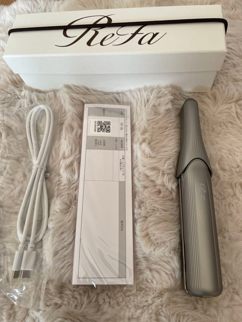 ReFa フィンガーアイロン　ST6 ダークシルバー　河北