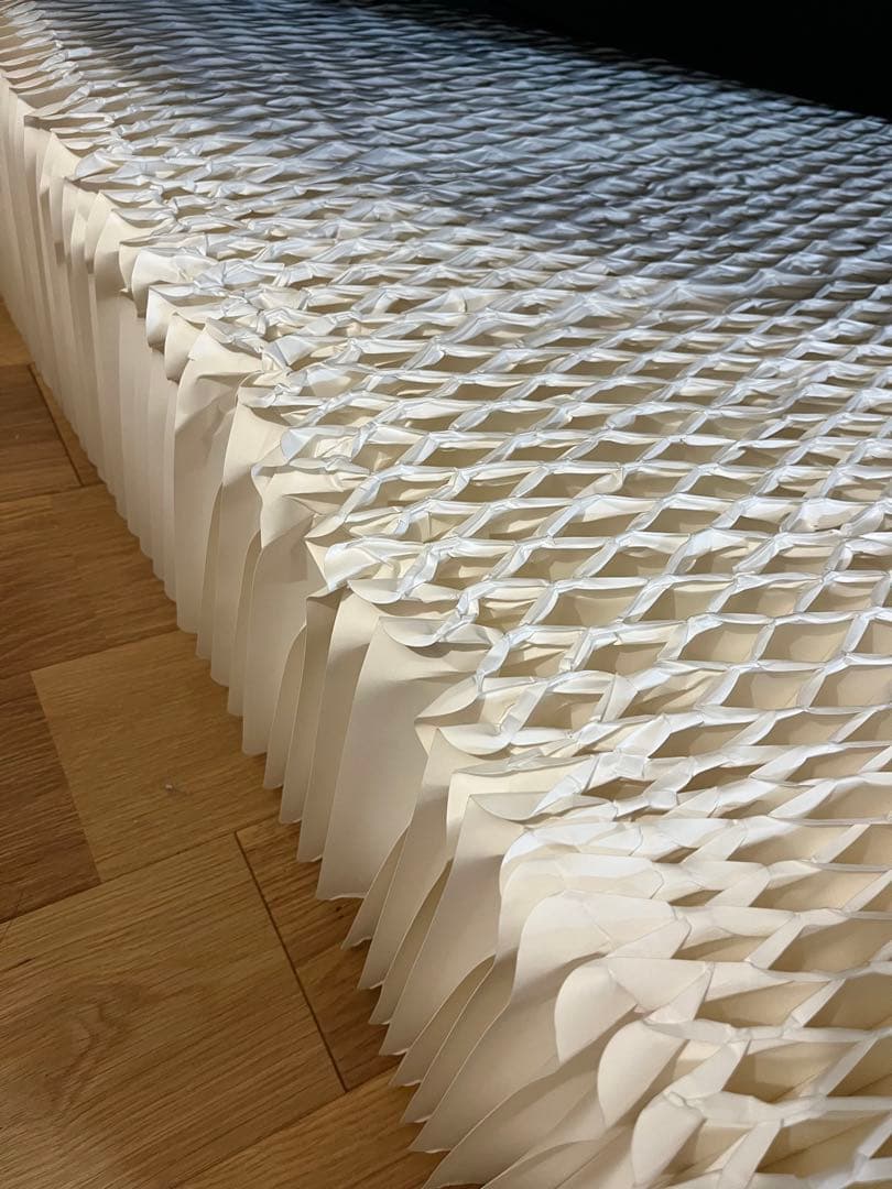 伸縮可能 アコーディオンベッド　シングル