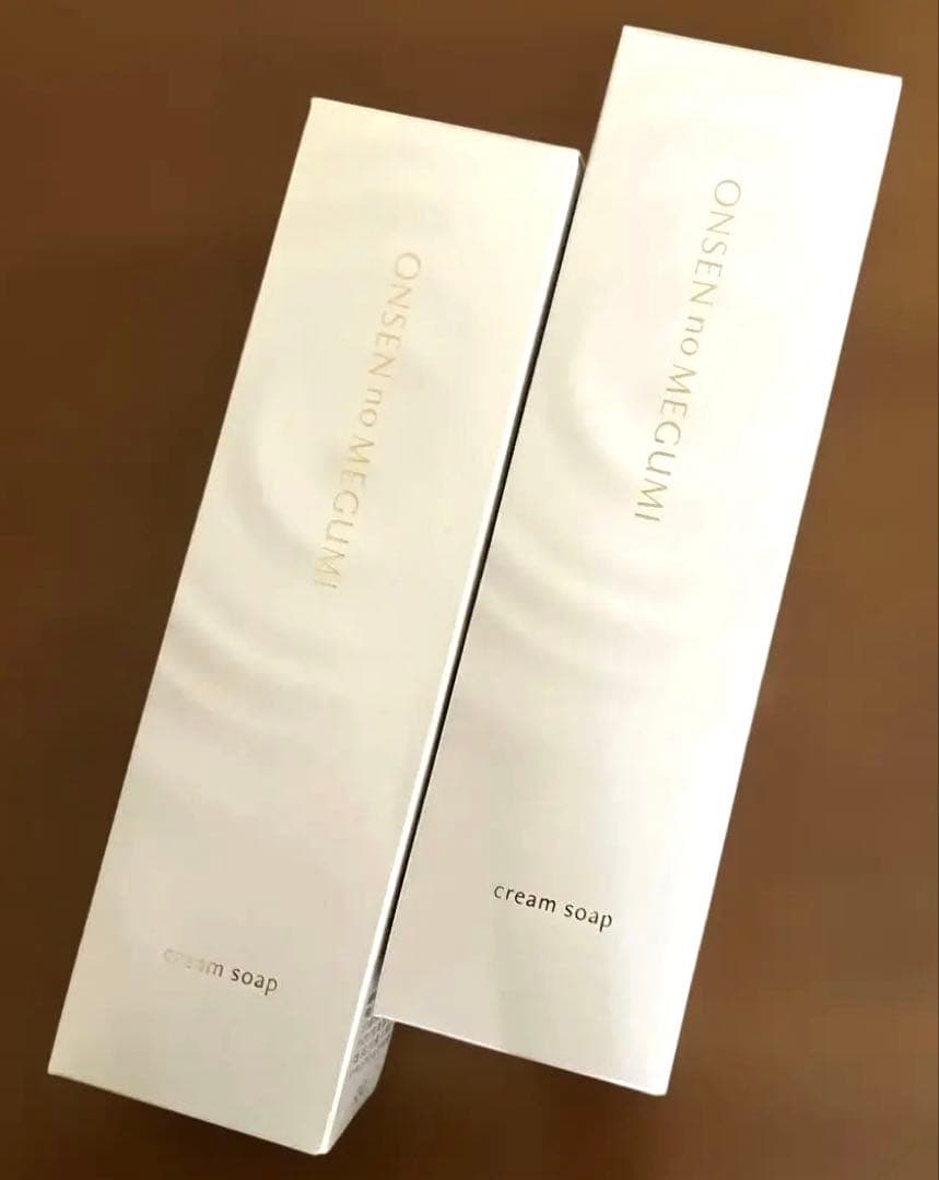 温泉の恵み クリームソープ 120gx2本セット