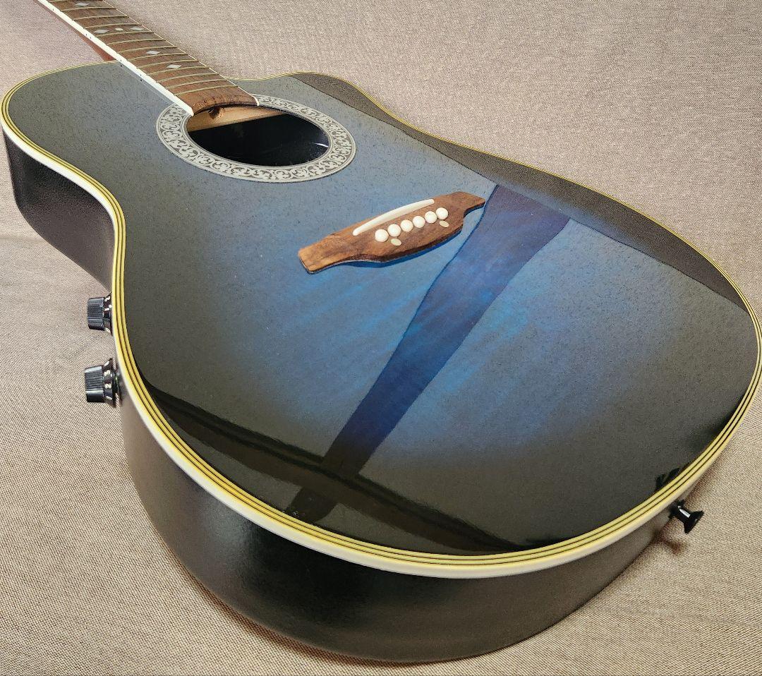 Aria アコースティックギター エレアコ AMB-35 BLS ハードケース