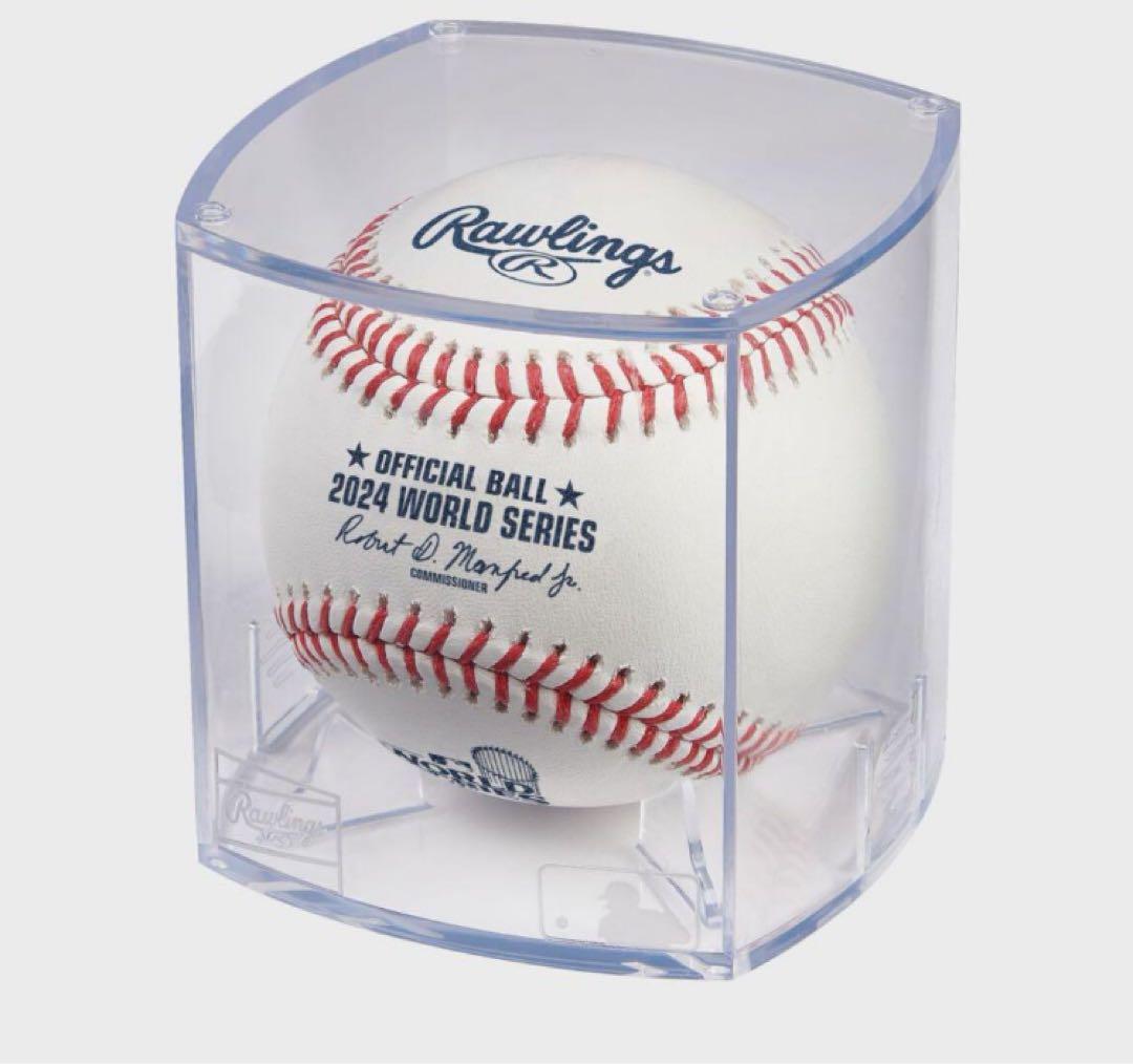 2024 ワールシリーズ 試合球 公式球 ボール ケース入り 新品未開封 大谷