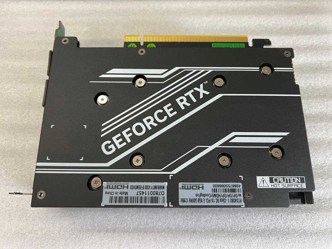 GALAKURO GAMING GEFORCE RTX 4060 中古