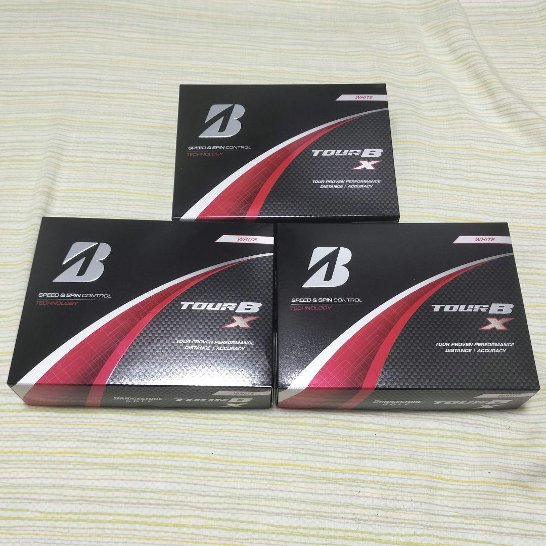 メ*リ様 ブリヂストン TOUR B X ボール 3個セット