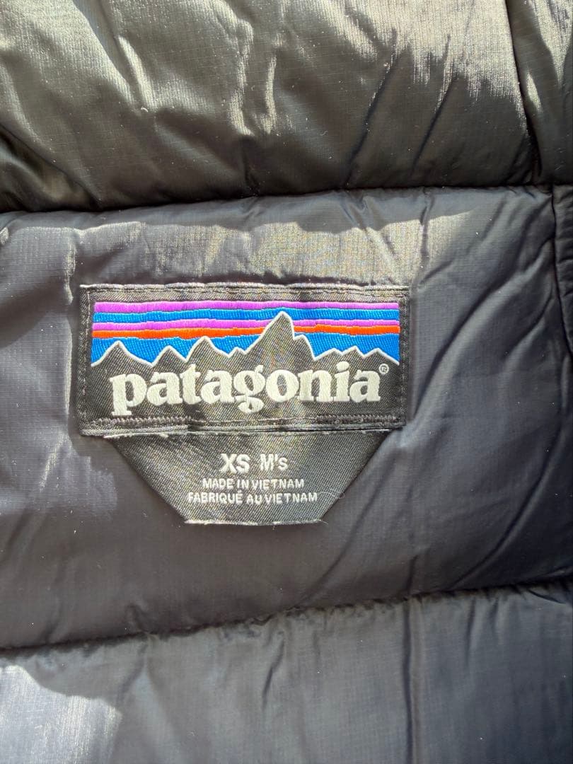 【美品】パタゴニア　メンズ・フィッツロイ・ダウン・フーディ　XS　ブラック