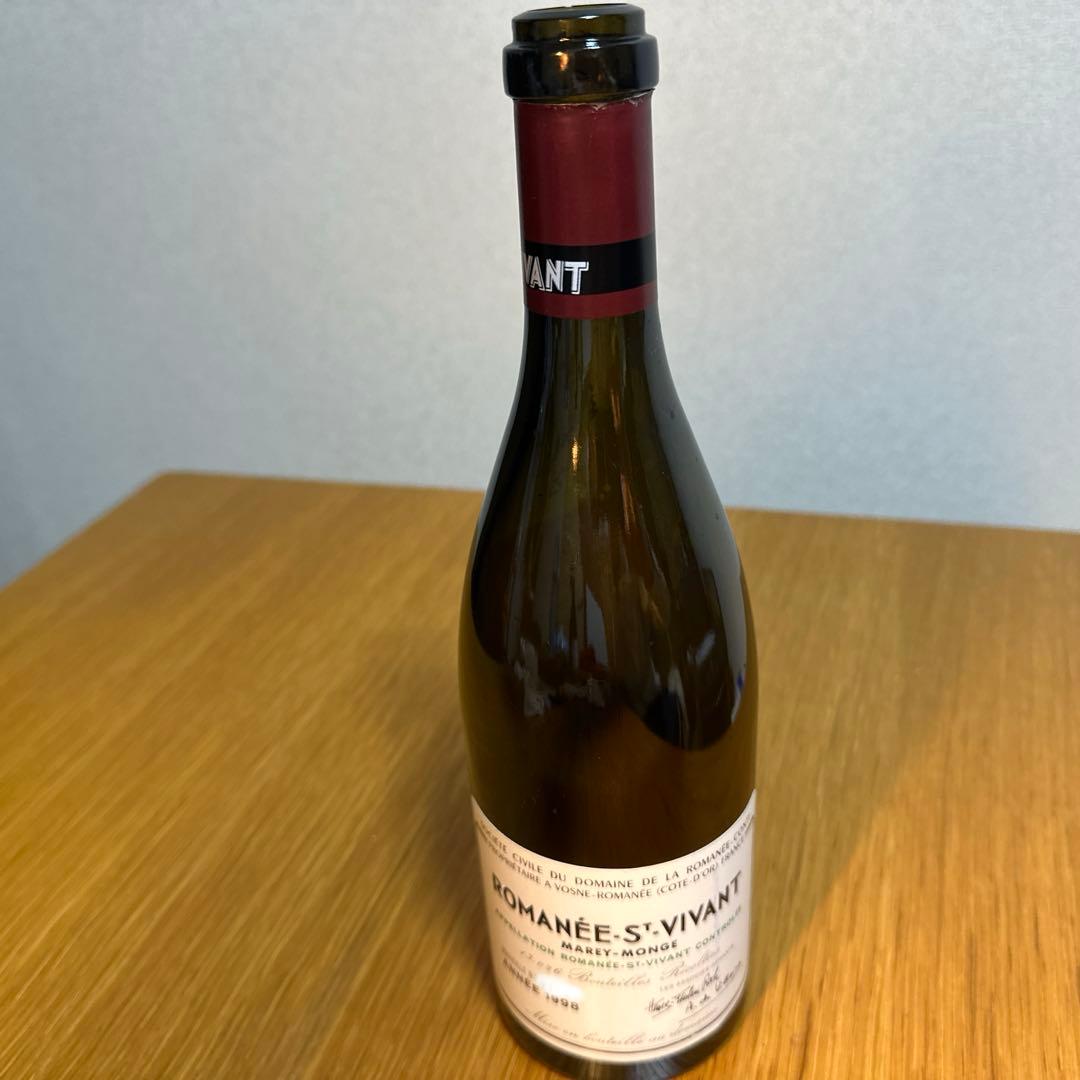 (DRC) ロマネ・サン・ヴィヴァン 1998 【空き瓶・抜栓済みコルク付き】