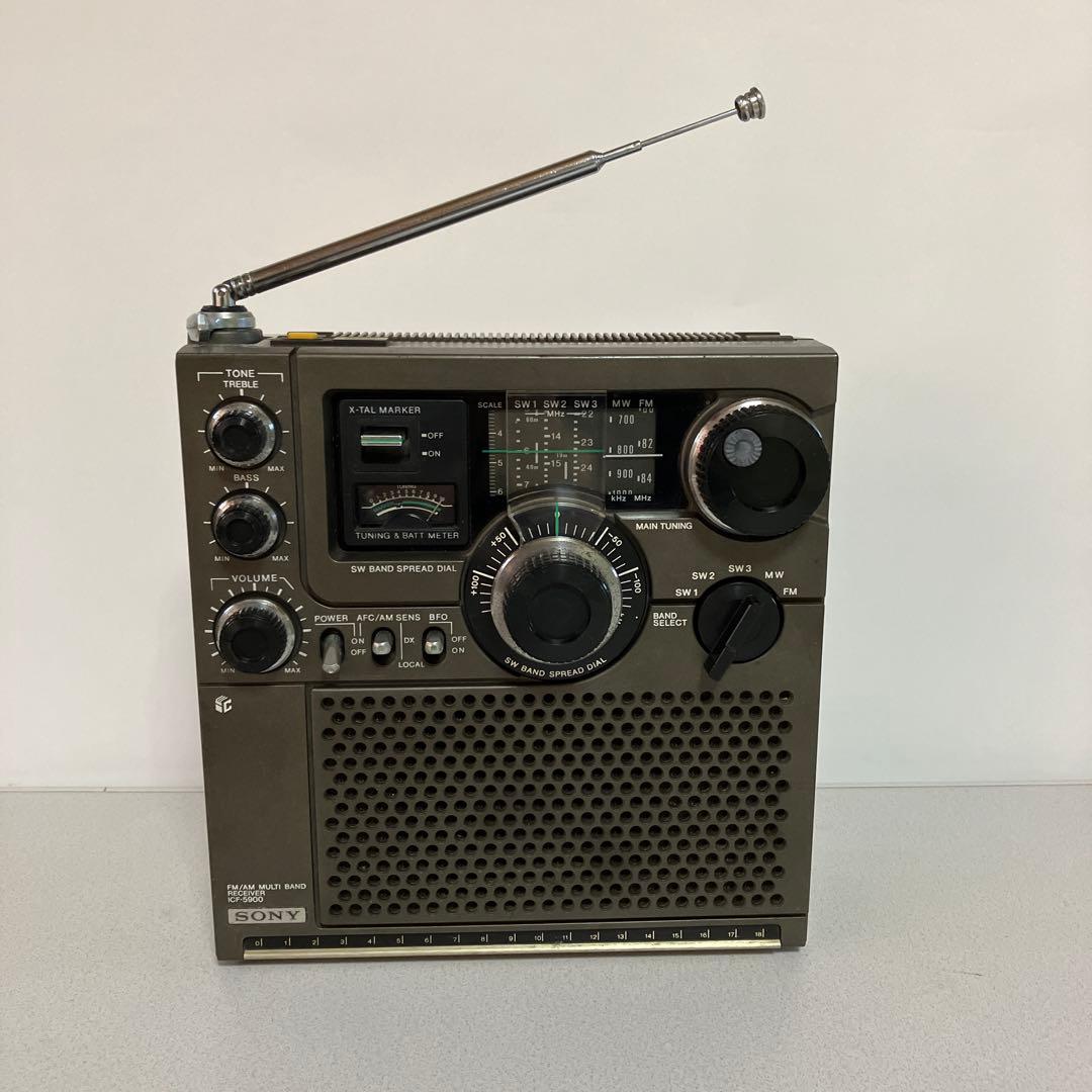 みっきー＠　ソニーＢＣＬラジオ ＩＣＦー５９００　完動品