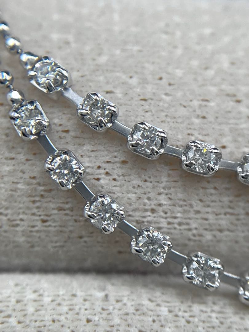 専用JA136★高級 ダイヤモンド0.59ct プラチナ ネックレス