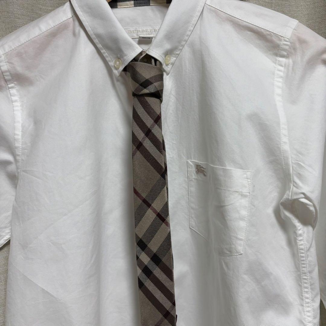 希少　バーバリーブランドスーツ　セット　ネクタイ　卒業式150