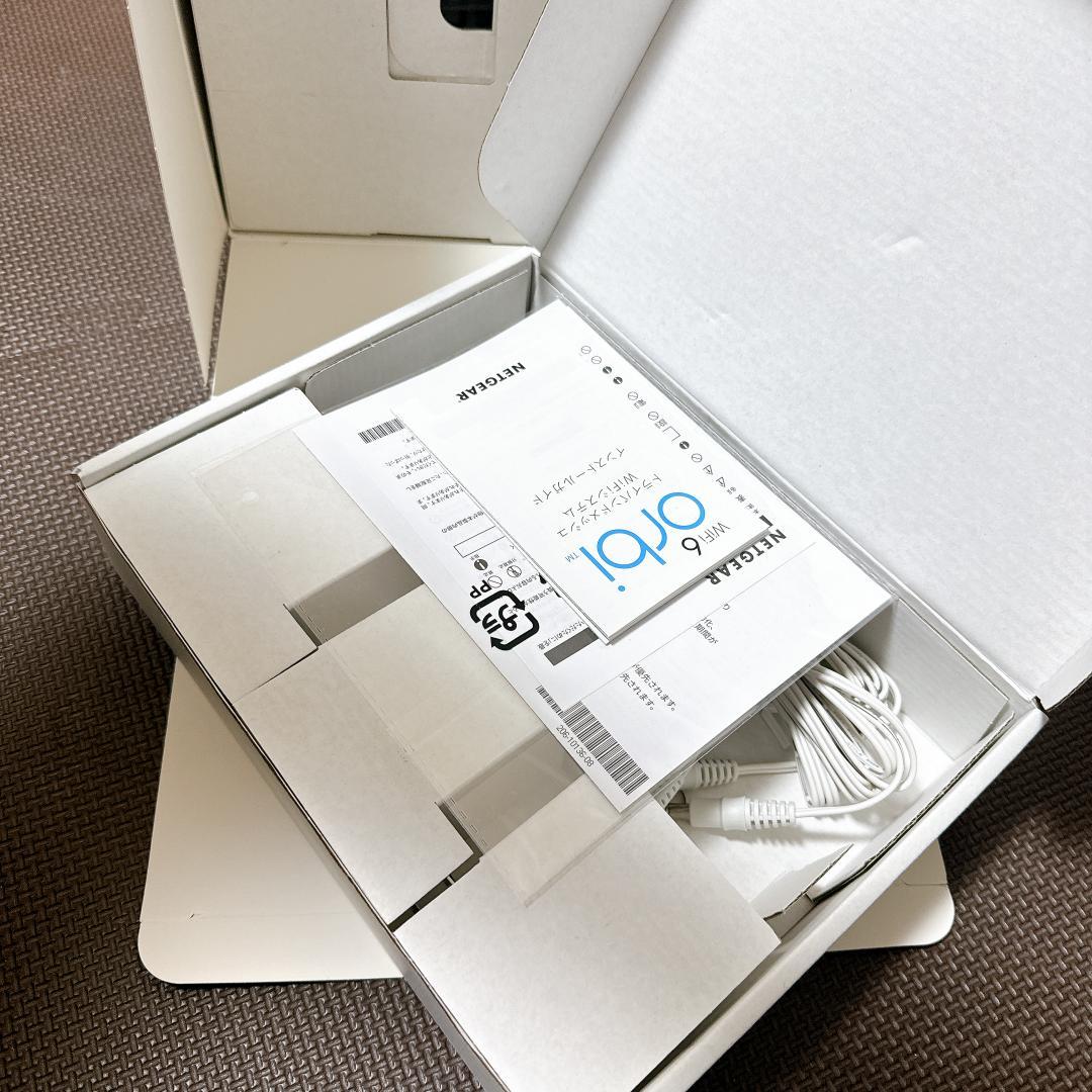 NETGEAR Orbi WiFi6 メッシュWiFi AX6000 3台セット