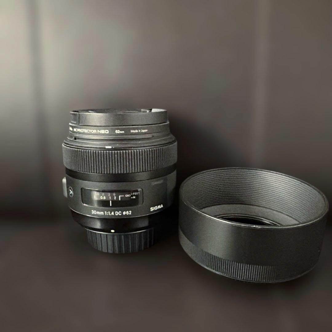SIGMA 30mm F1.4 DC レンズ　Nikon fマウント