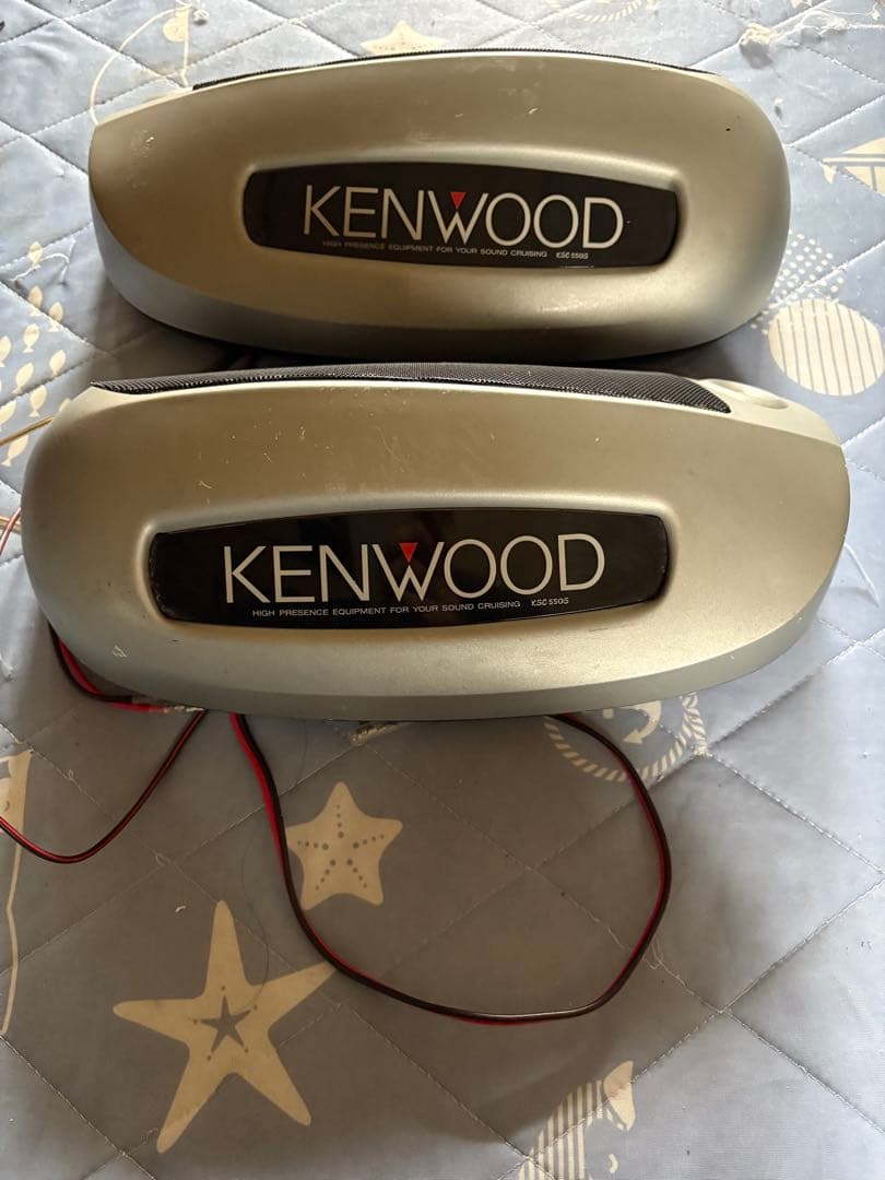 ケンウッド　ksc-550s イルミ　置き型スピーカー