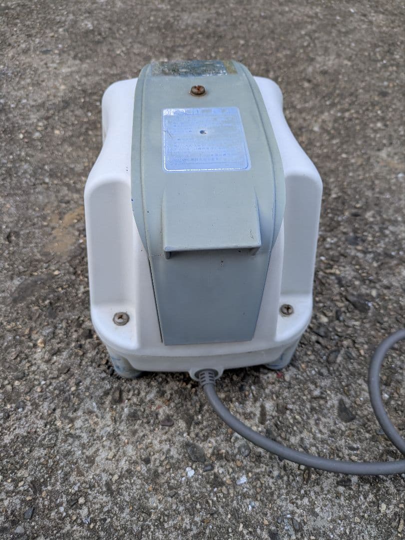 動作品　浄化槽 ブロワーFP-60N 吐出風量60L/min　タイマー付き