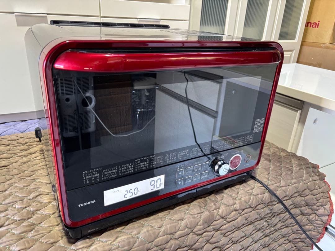 TOSHIBA 石窯ドーム オーブンレンジ ER-JZ4000 2018年製