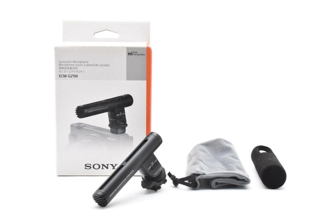 【箱付】 SONY ソニー ECM-GZ1M マイクロホン マイク ビデオカメラ
