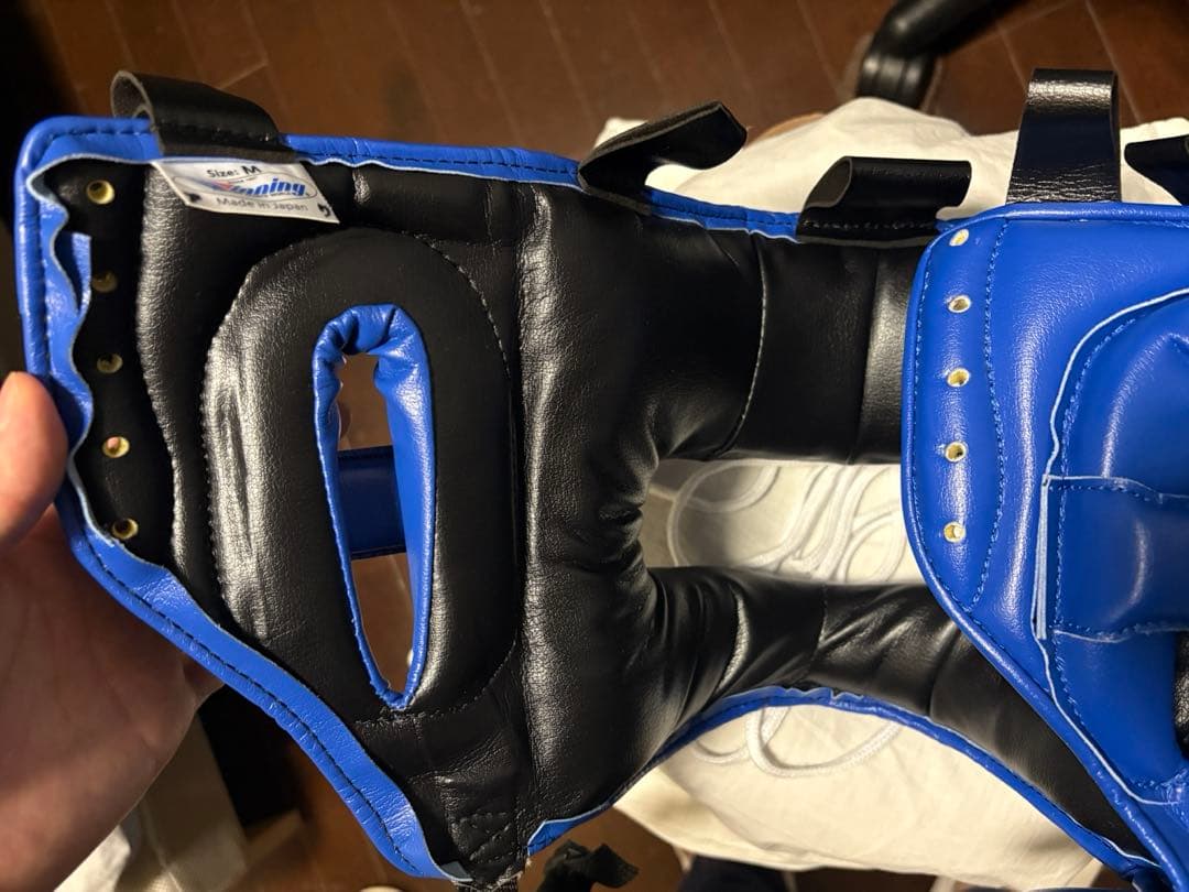 Winning ヘッドギア 青