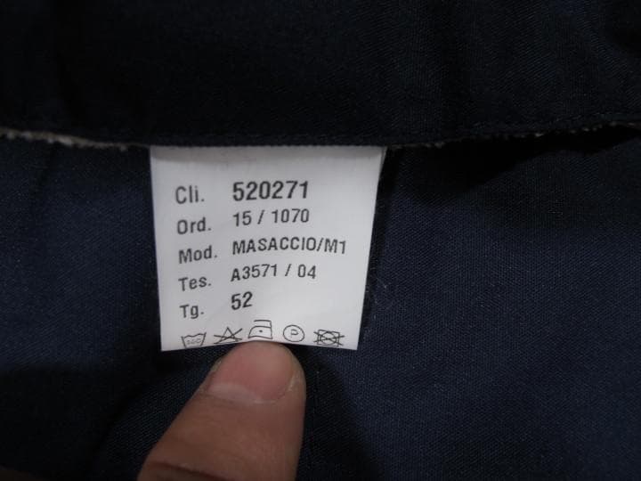 ジャブスアルキヴィオ マサッチョ size:52 アイスグレー