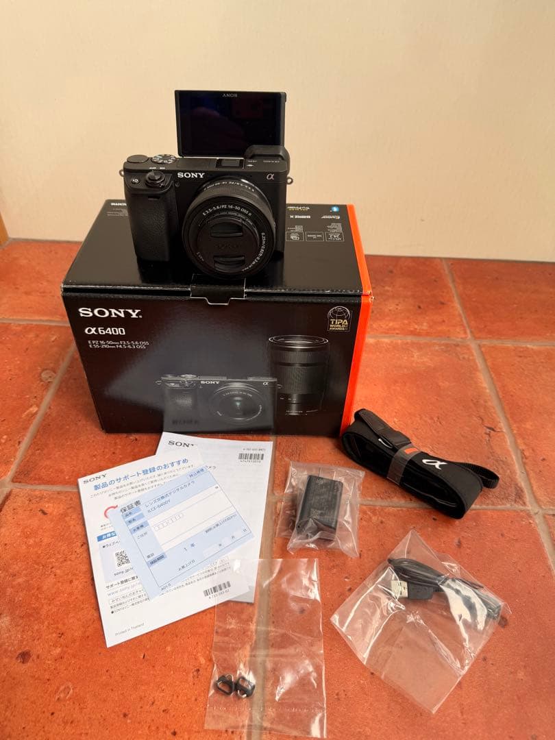 SONY α6400 + 16-50mm OSS II 日本語 英語対応