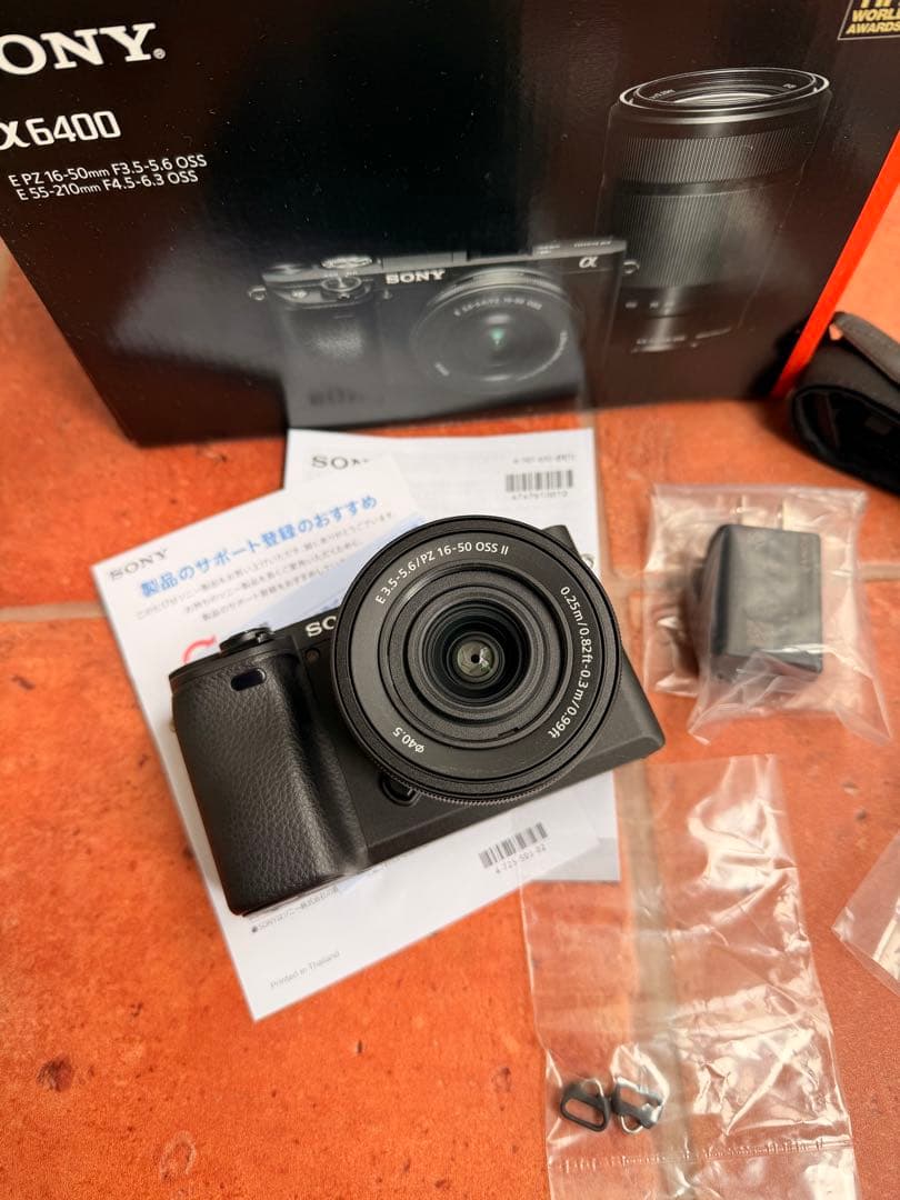 SONY α6400 + 16-50mm OSS II 日本語 英語対応