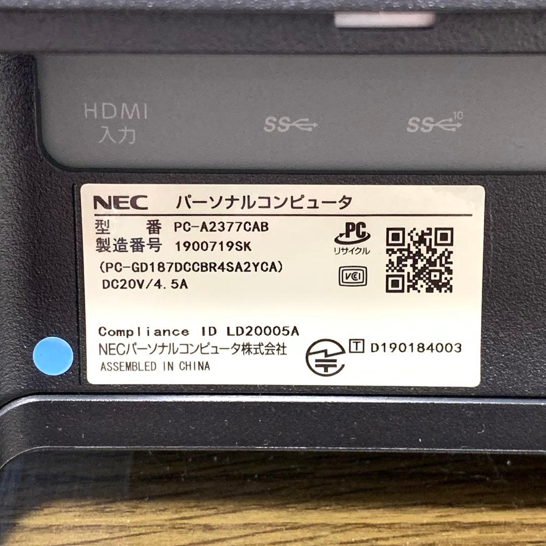 美品 NEC LAVIE A2377CAB