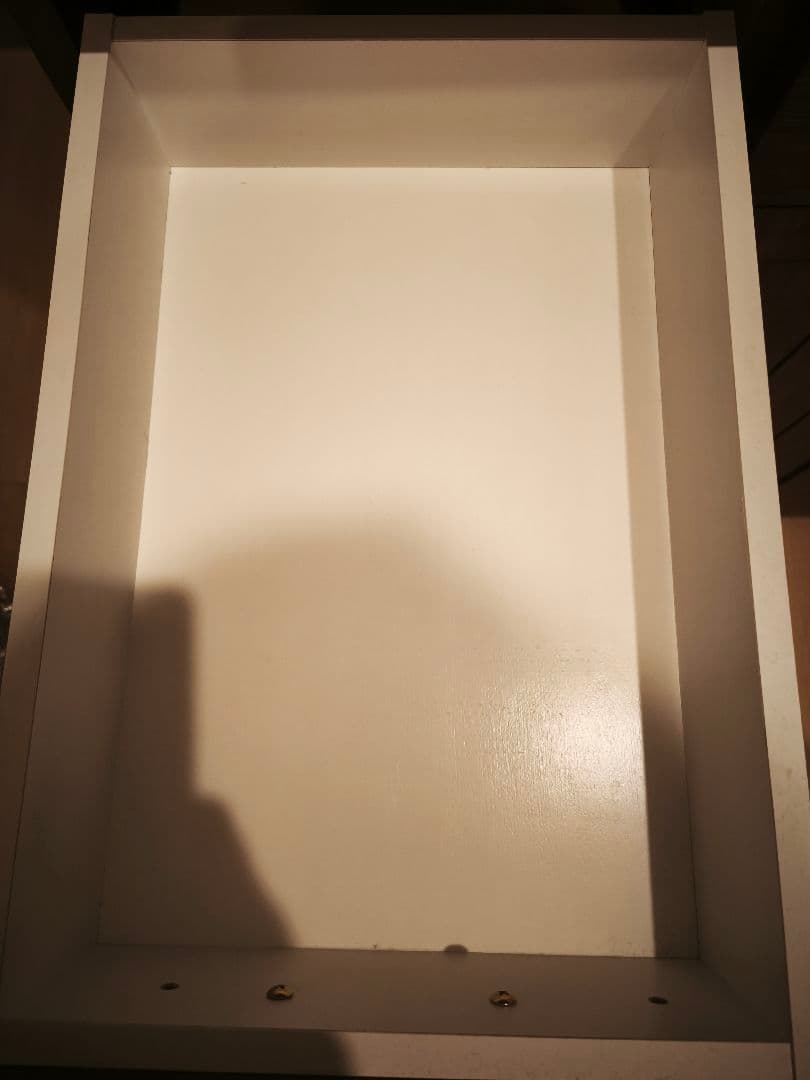 ウッド調 キッチン収納 食器棚 ガラス扉付き